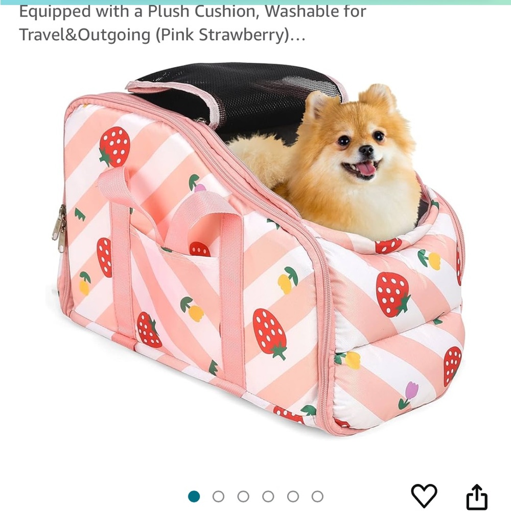 Dog seat-New!